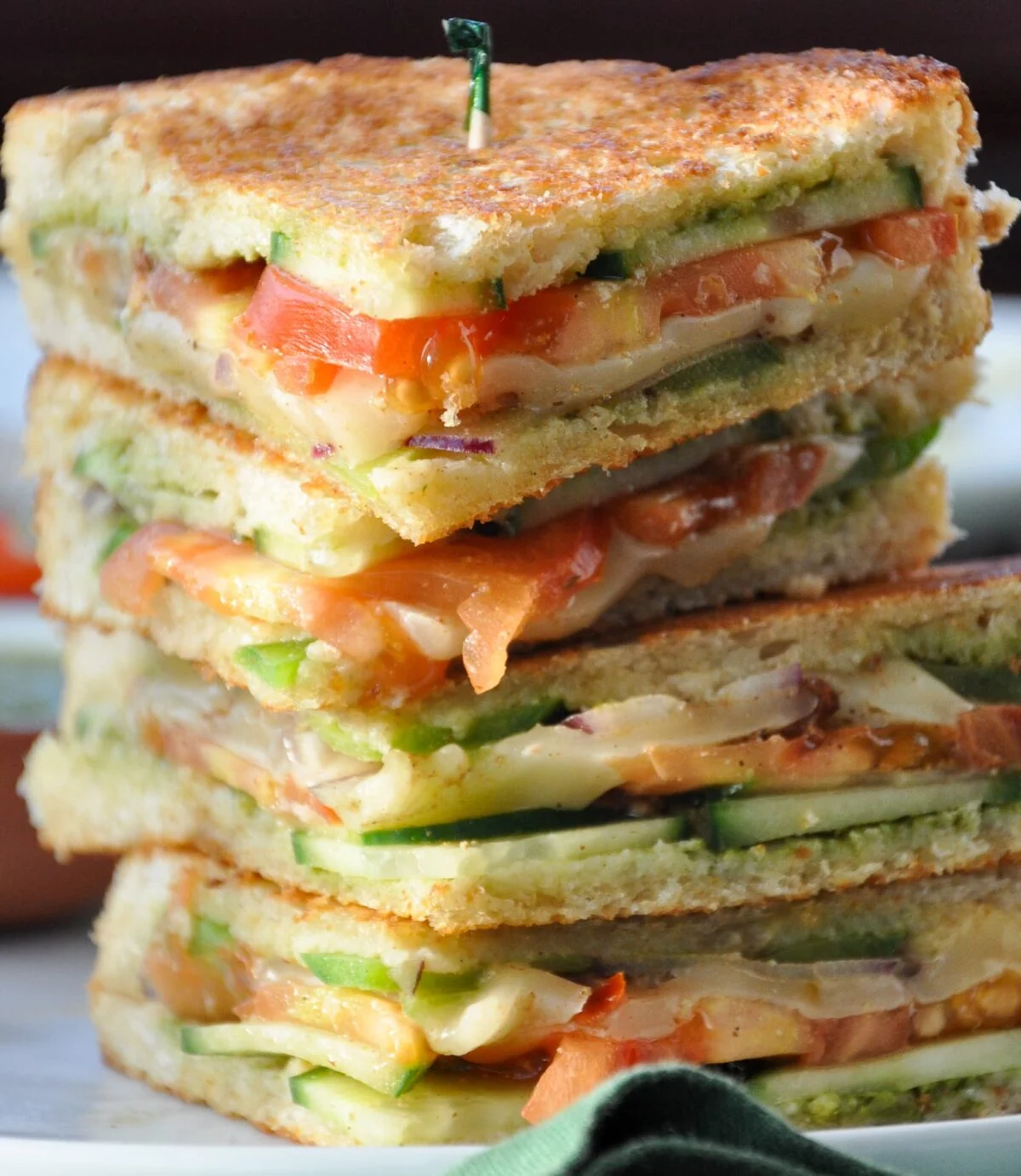 Veg Grilled with Cheese